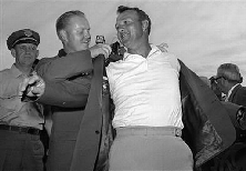 Arnie and Jack, 1964 Masters.